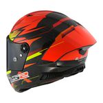 Capacete Ls2 Ff805 Thunder C Gp Fire - Vermelho/Preto