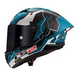 Capacete Ls2 Ff805 Thunder C Gp Huertas Réplica