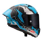 Capacete Ls2 Ff805 Thunder C Gp Huertas Réplica