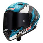 Capacete Ls2 Ff805 Thunder C Gp Huertas Réplica