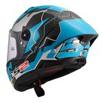 Capacete Ls2 Ff805 Thunder C Gp Huertas Réplica
