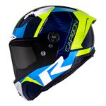 Capacete LS2 FF805 Thunder C Racing 1 - Azul/Amarelo