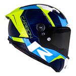 Capacete LS2 FF805 Thunder C Racing 1 - Azul/Amarelo