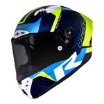 Capacete LS2 FF805 Thunder C Racing 1 - Azul/Amarelo