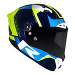 Capacete LS2 FF805 Thunder C Racing 1 - Azul/Amarelo