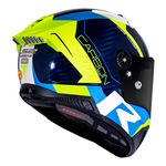 Capacete LS2 FF805 Thunder C Racing 1 - Azul/Amarelo