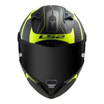 Capacete LS2 FF805 Thunder C Racing 1 - Amarelo Fosco