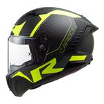Capacete LS2 FF805 Thunder C Racing 1 - Amarelo Fosco