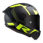 Capacete LS2 FF805 Thunder C Racing 1 - Amarelo Fosco