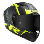 Capacete LS2 FF805 Thunder C Racing 1 - Amarelo Fosco