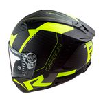 Capacete LS2 FF805 Thunder C Racing 1 - Amarelo Fosco