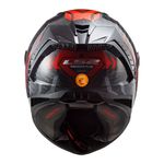 Capacete LS2 FF805 Thunder C Sputnik - Metal Vermelho