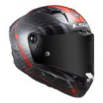 Capacete LS2 FF805 Thunder C Sputnik - Metal Vermelho