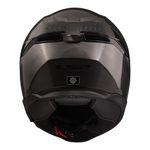 Capacete LS2 FF808 Stream 2 Jeans - Titanium Aço Escovado