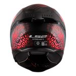 Capacete LS2 FF808 Stream 2 Jungle - Preto Fosco Rosa