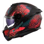 Capacete LS2 FF808 Stream 2 Jungle - Preto Fosco Rosa