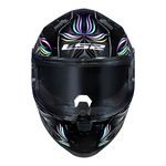 Capacete LS2 FF811 Vector 2 Tropical - Preto Branco