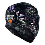 Capacete LS2 FF811 Vector 2 Tropical - Preto Branco