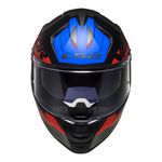 Capacete LS2 FF811 Vector 2 Absolute - Preto Vermelho Azul