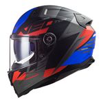 Capacete LS2 FF811 Vector 2 Absolute - Preto Vermelho Azul