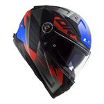 Capacete LS2 FF811 Vector 2 Absolute - Preto Vermelho Azul