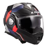 Capacete Ls2 FF901 Advant X Ultra - Azul Fosco/Vermelho