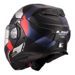 Capacete Ls2 FF901 Advant X Ultra - Azul Fosco/Vermelho