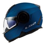 Capacete LS2 Articulado FF902 Scope Monocolor - Azul Fosco
