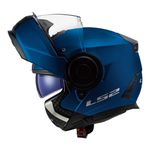 Capacete LS2 Articulado FF902 Scope Monocolor - Azul Fosco