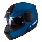 Capacete LS2 Articulado FF902 Scope Monocolor - Azul Fosco