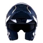 Capacete LS2 Articulado FF902 Scope Arch - Branco/Titanium