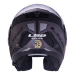 Capacete LS2 Articulado FF902 Scope Mask - Preto Titanium