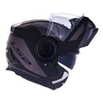 Capacete LS2 Articulado FF902 Scope Mask - Preto Titanium