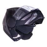Capacete LS2 Articulado FF902 Scope Mask - Preto Titanium