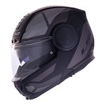 Capacete LS2 Articulado FF902 Scope Mask - Preto Titanium