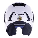 Capacete LS2 Articulado FF902 Scope Monocolor - Branco