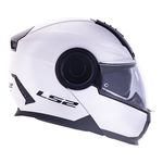 Capacete LS2 Articulado FF902 Scope Monocolor - Branco