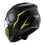 Capacete LS2 Articulado FF902 Scope Skid - Preto/Amarelo