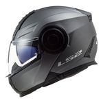 Capacete LS2 Articulado FF902 Scope Monocolor - Titanium 