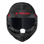 Capacete Ls2 FF906 Advant Bend - Preto Vermelho