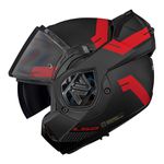 Capacete Ls2 FF906 Advant Bend - Preto Vermelho