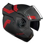 Capacete Ls2 FF906 Advant Bend - Preto Vermelho