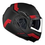 Capacete Ls2 FF906 Advant Bend - Preto Vermelho