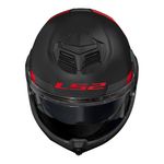 Capacete Ls2 FF906 Advant Bend - Preto Vermelho