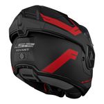 Capacete Ls2 FF906 Advant Bend - Preto Vermelho