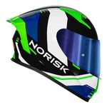 Capacete Norisk Flow Run - Preto/branco