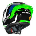 Capacete Norisk Flow Run - Preto/branco