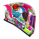 Capacete Norisk Flow Trap - Branco