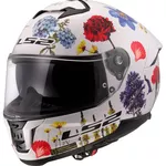Capacete Ls2 Ff808 Stream II Flowers - Branco