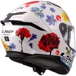 Capacete Ls2 Ff808 Stream II Flowers - Branco